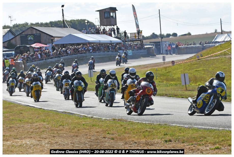 Start race IHRO 500 - NK Classics in Gedinne