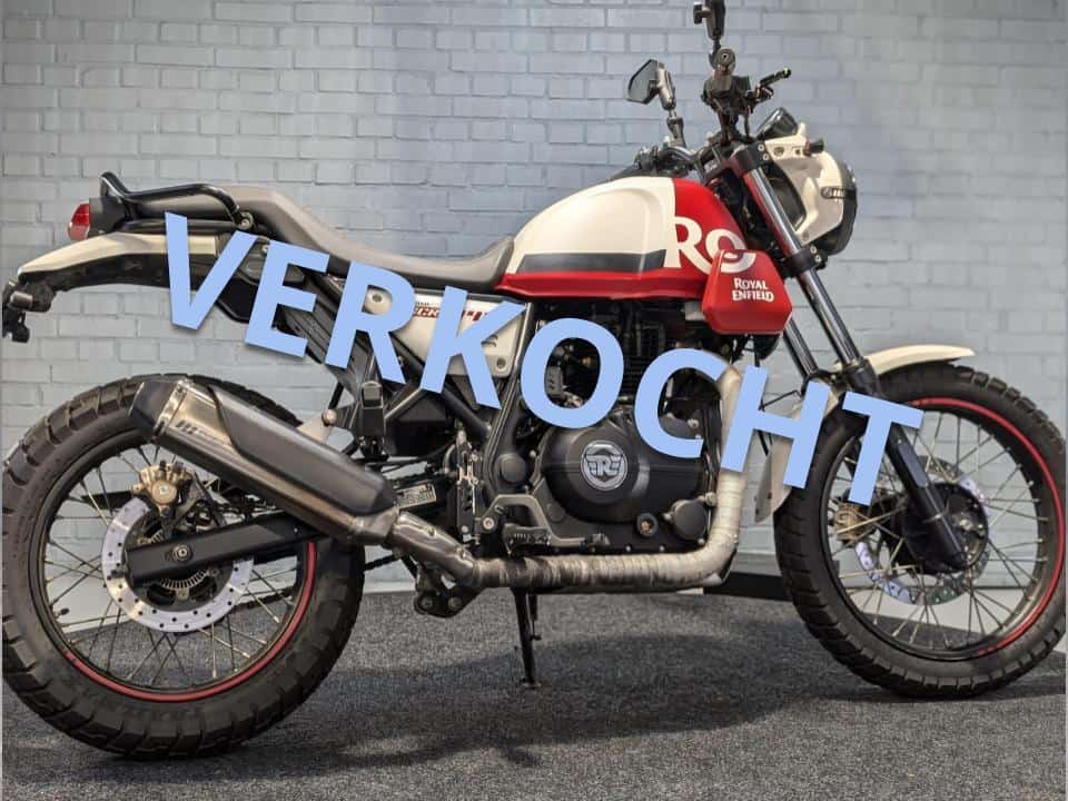 Royal Enfield Scram 411 Verkocht | JFB Motoren Midwolda