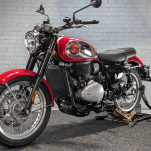 De nieuwe BSA Goldstar 650 Insignia Red | JFB Motoren Midwolda