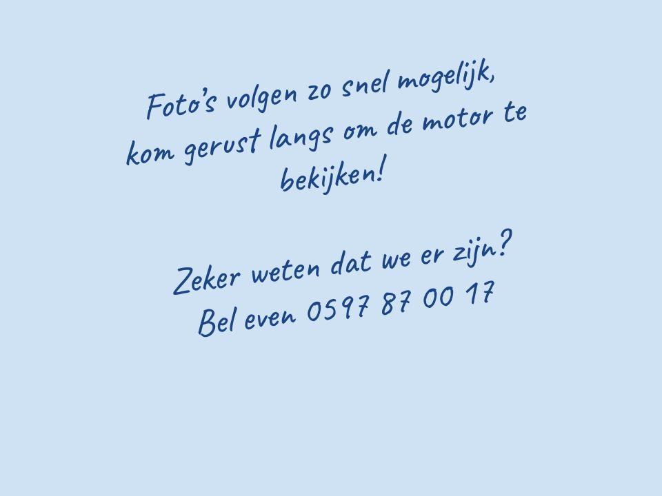 Foto's en meer informatie volgen zo snel mogelijk! Direct meer weten bel JFB Motoren 0597 87 00 17.